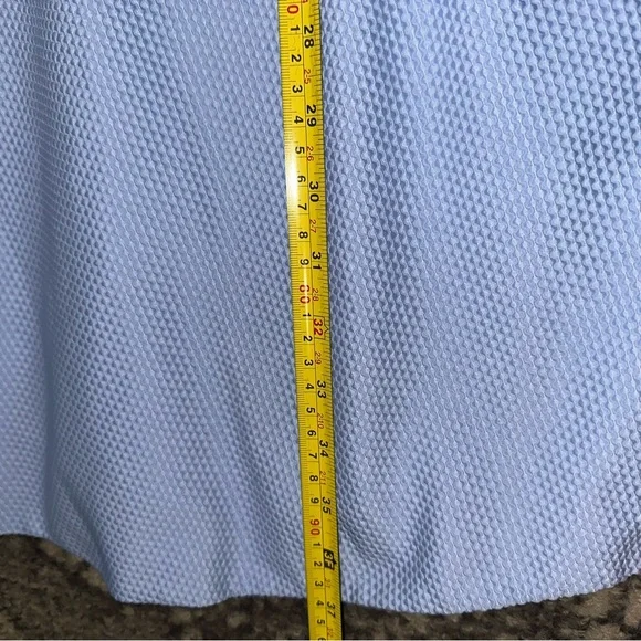 Ted Baker Women’s Size 3 M 8 Cornflower Blue Monaa Lace Trim Fit & Flare Dress